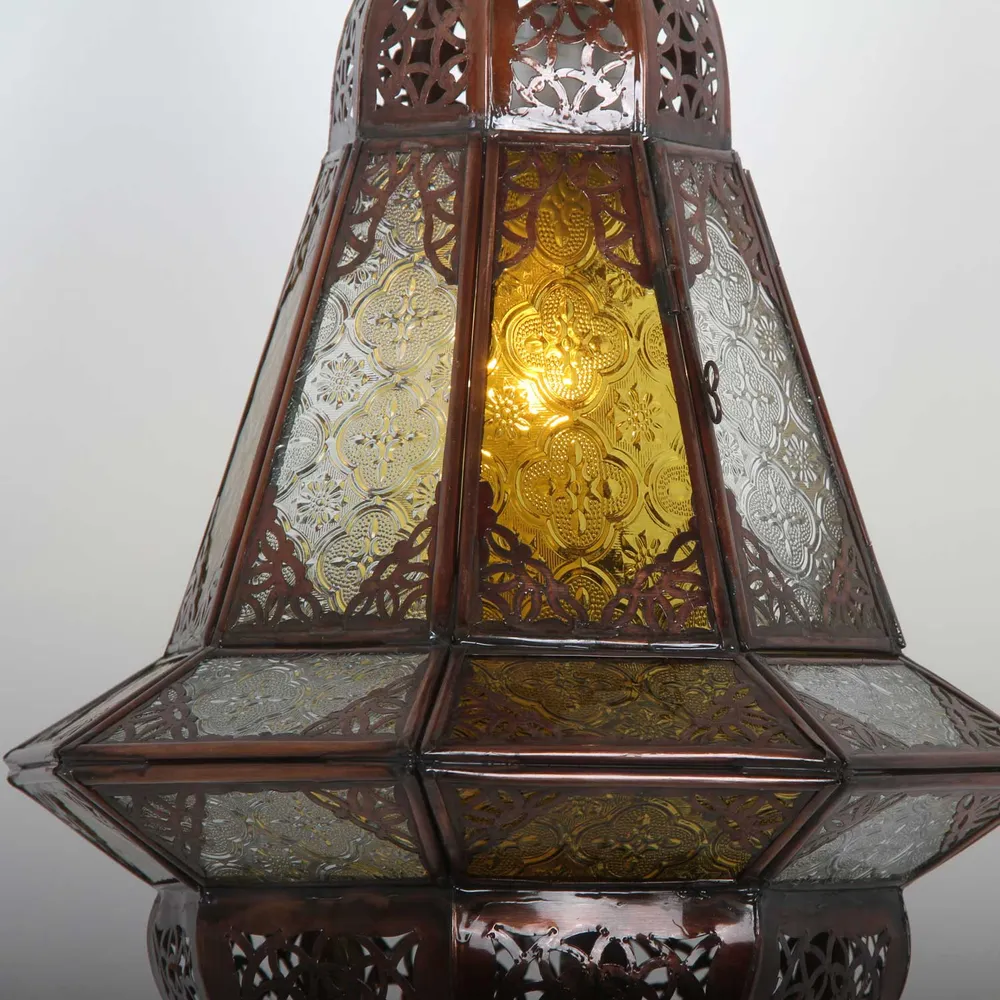 Hanglamp Houta Geel Wit
