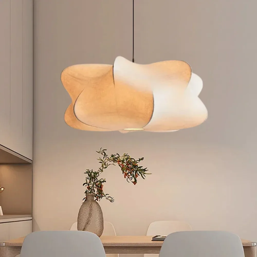 Hanglamp Japandi Wolkvorm Minimalistisch Verstelbaar