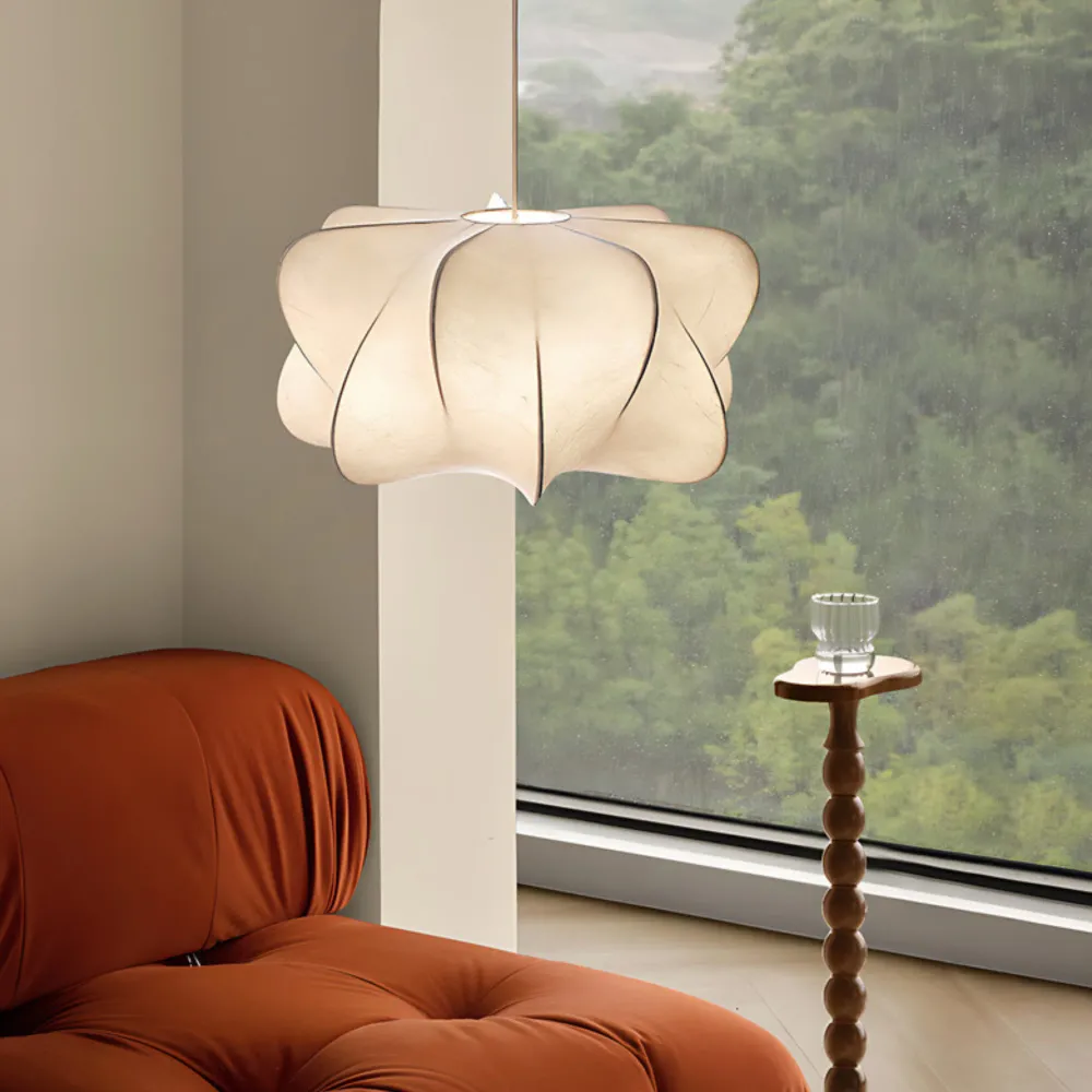 Hanglamp Japandi Wolkvorm Minimalistisch Verstelbaar
