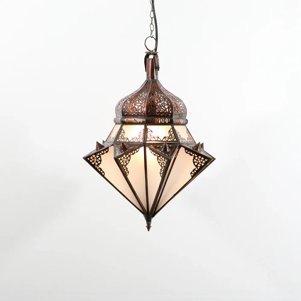 Hanglamp Jawhara melkwit