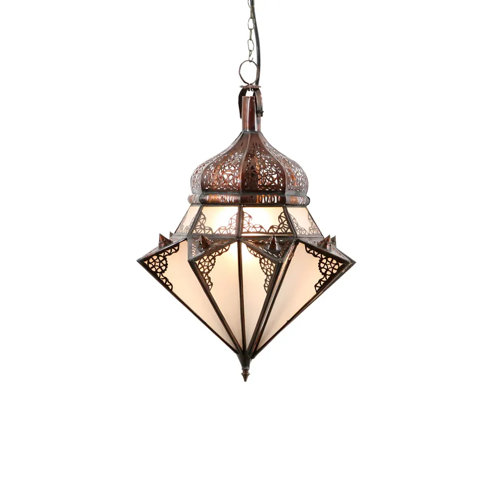 Hanglamp Jawhara melkwit