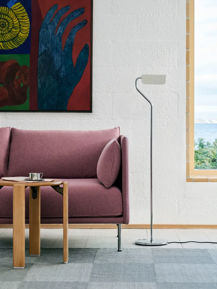 HAY Apex vloerlamp Oyster White