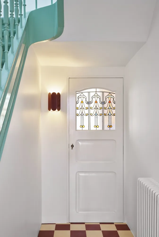 HAY Arcs wandlamp Auburn Red
