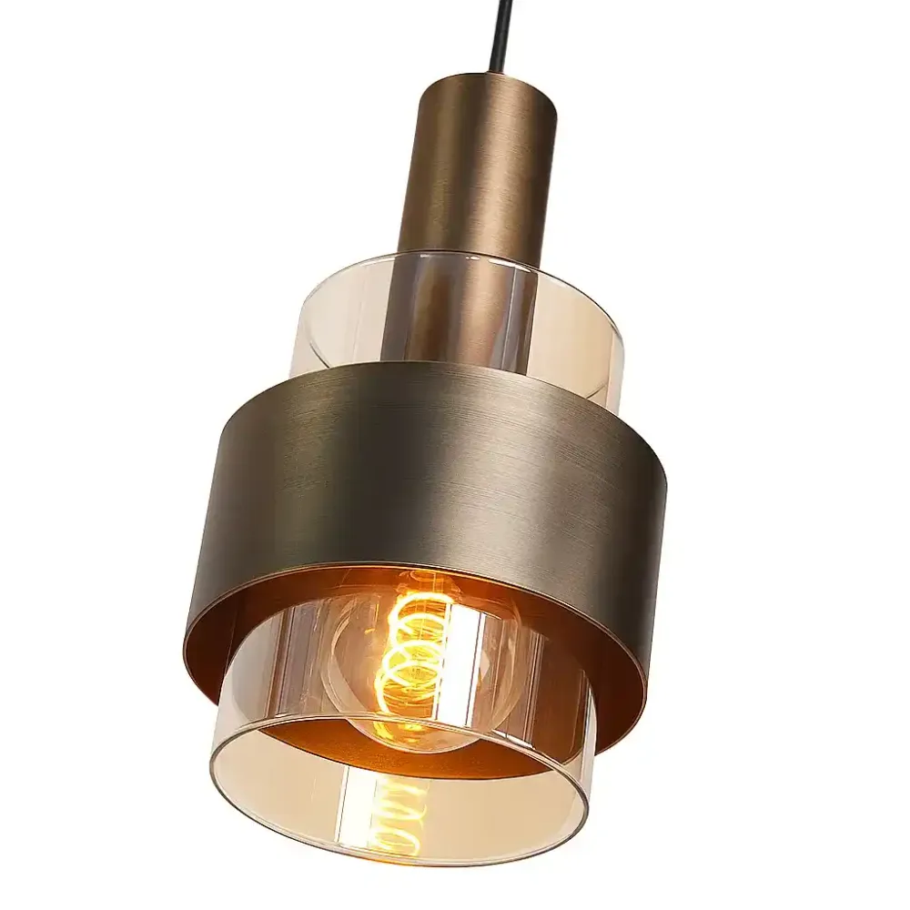 Highlight hanglamp Marrone - 7 lichts - 130 x 160 cm - brons