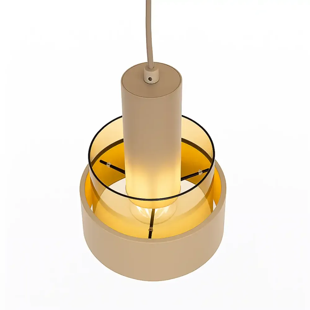 Highlight hanglamp Marrone - 3 lichts - 30 x 150 cm - beige