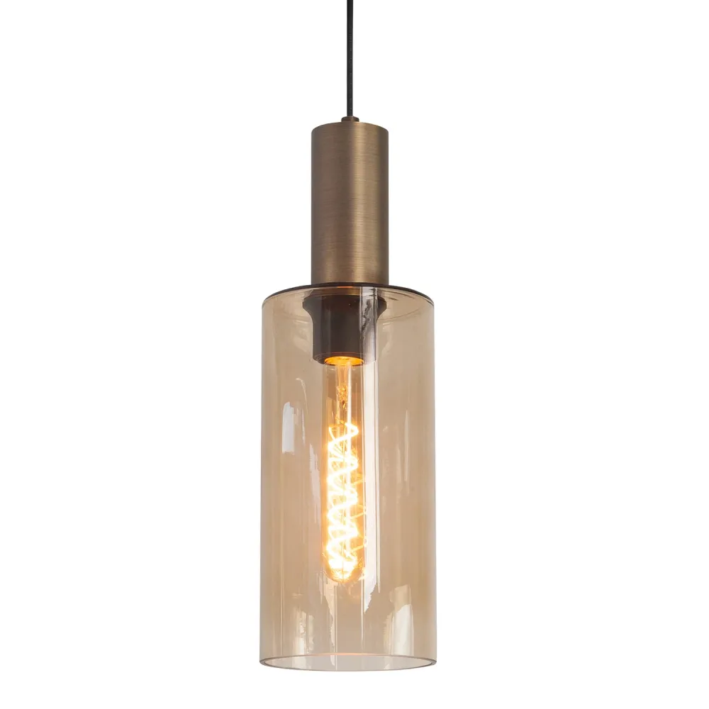 Highlight hanglamp Perugia - 5 lichts - 120 x 165 cm - zwart brons