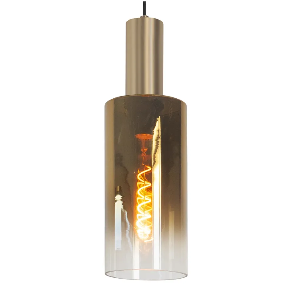 Highlight hanglamp Perugia - 7 lichts - 130 x 165 cm - zwart goud