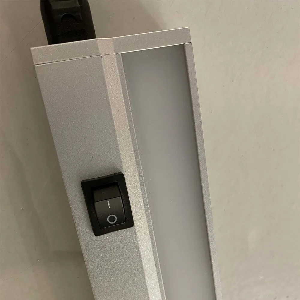 Highlight kast verlichting - 1 lichts - 92 x 2 cm - aluminium