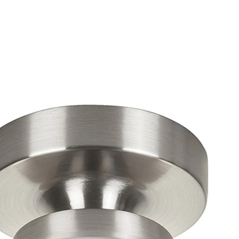 Highlight plafondlamp Deco - 1 lichts - 15 x 19 cm - mat-chroom wit