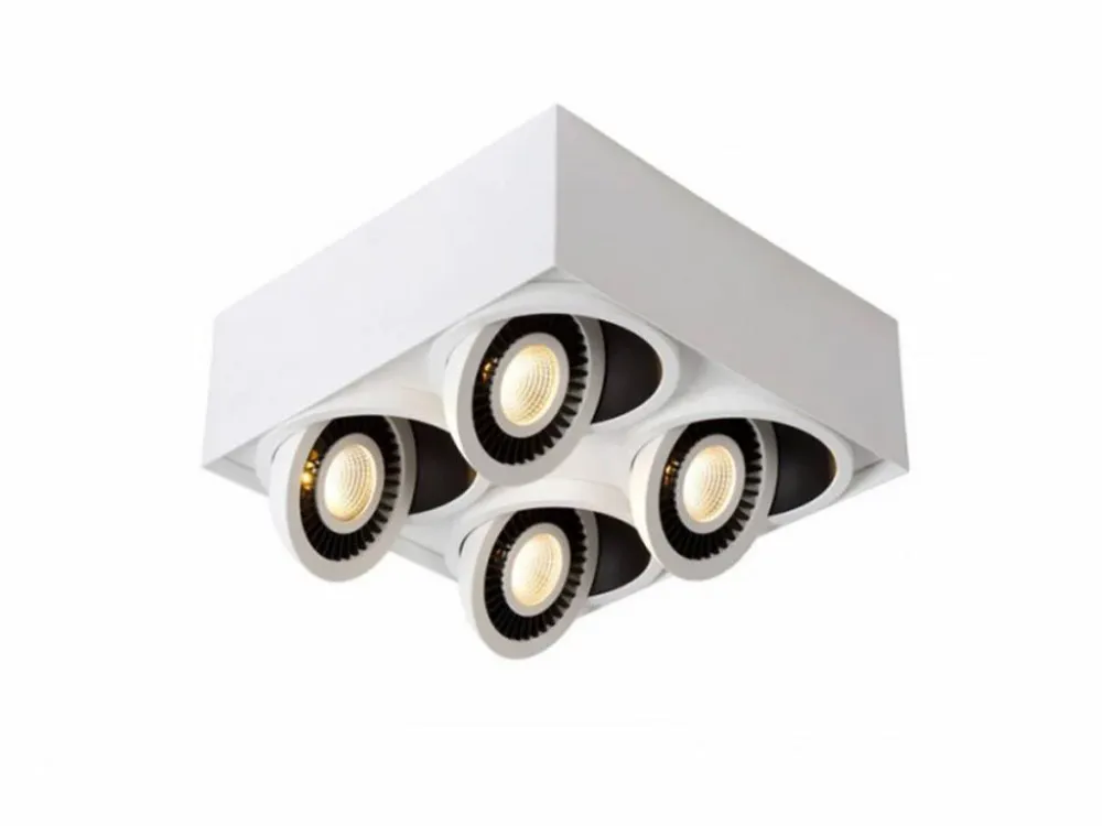 Highlight spot Eye - 4 lichts - 24.5 x 24.5 cm - zwart