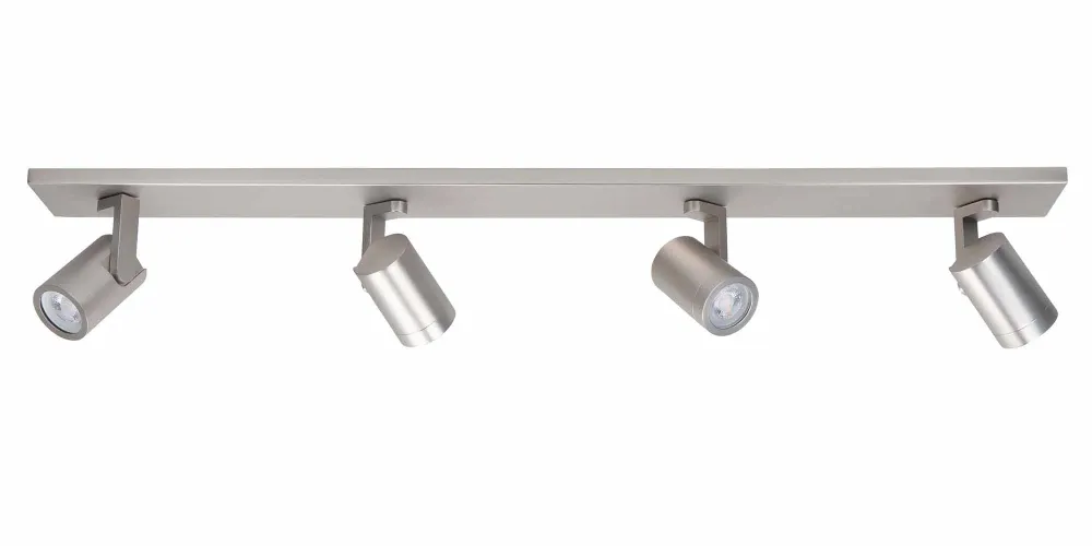 Highlight spot HALO - 4 lichts - 91.5 x 15 cm - mat chroom