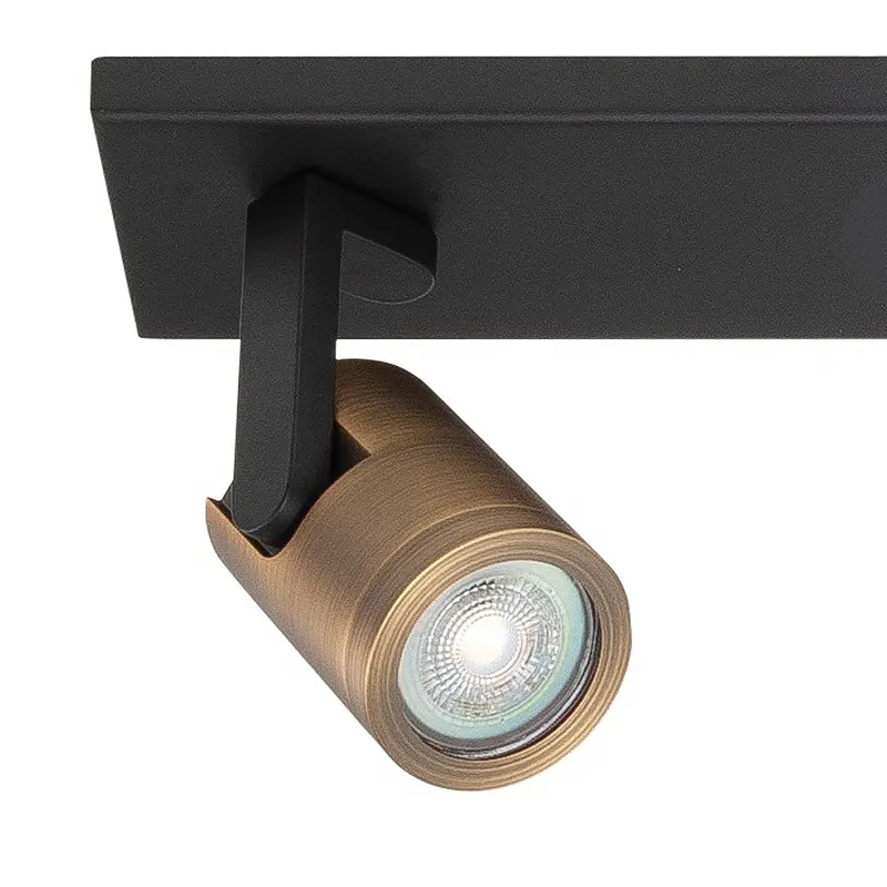 Highlight spot HALO - 4 lichts - 91.5 x 15 cm - zwart brons