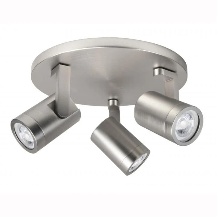 Highlight spot HALO - 3 lichts - 25 x 15 cm - mat chroom