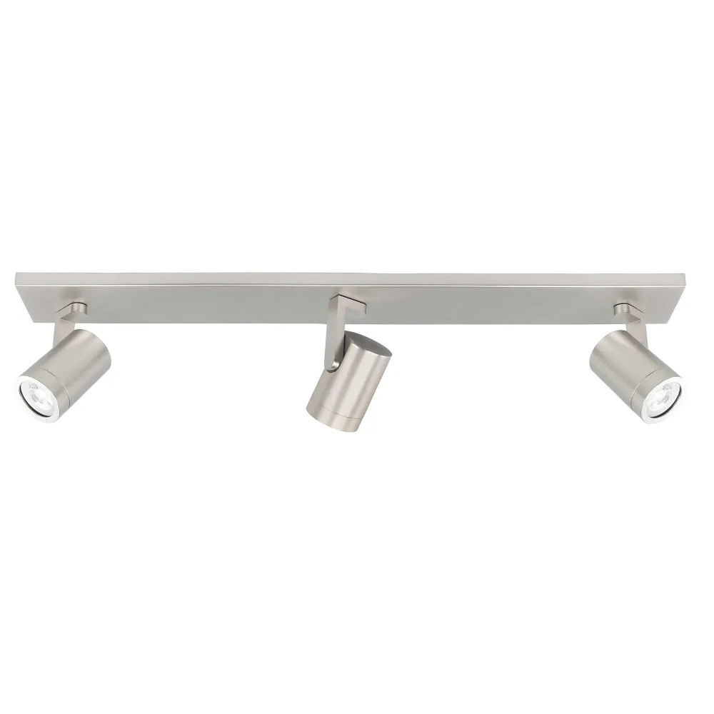 Highlight spot HALO - 3 lichts - 65 x 15 cm - mat chroom