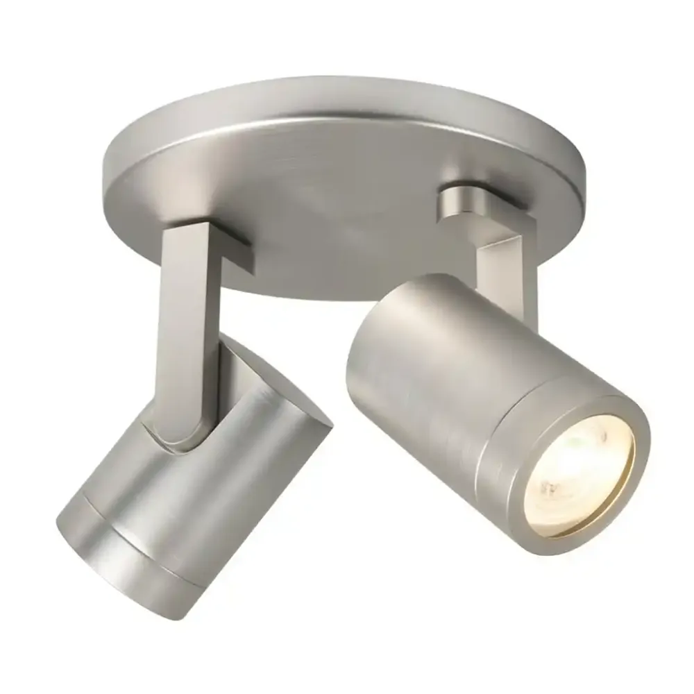 Highlight spot HALO - 2 lichts - 17 x 15 cm - mat chroom