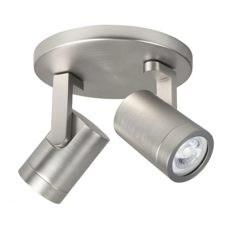 Highlight spot HALO - 2 lichts - 17 x 15 cm - mat chroom