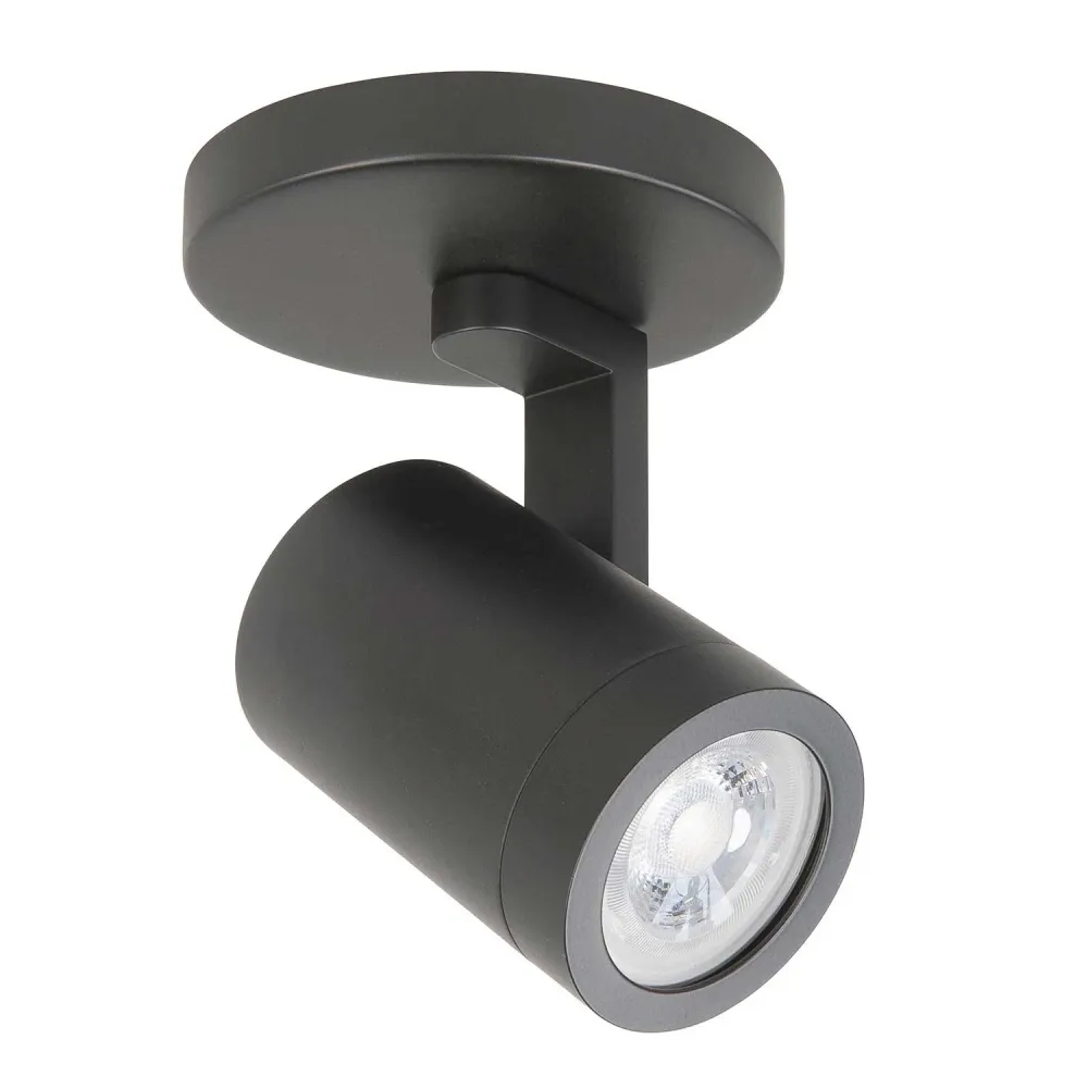 Highlight spot HALO - 1 lichts - 10 x 15 cm - zwart