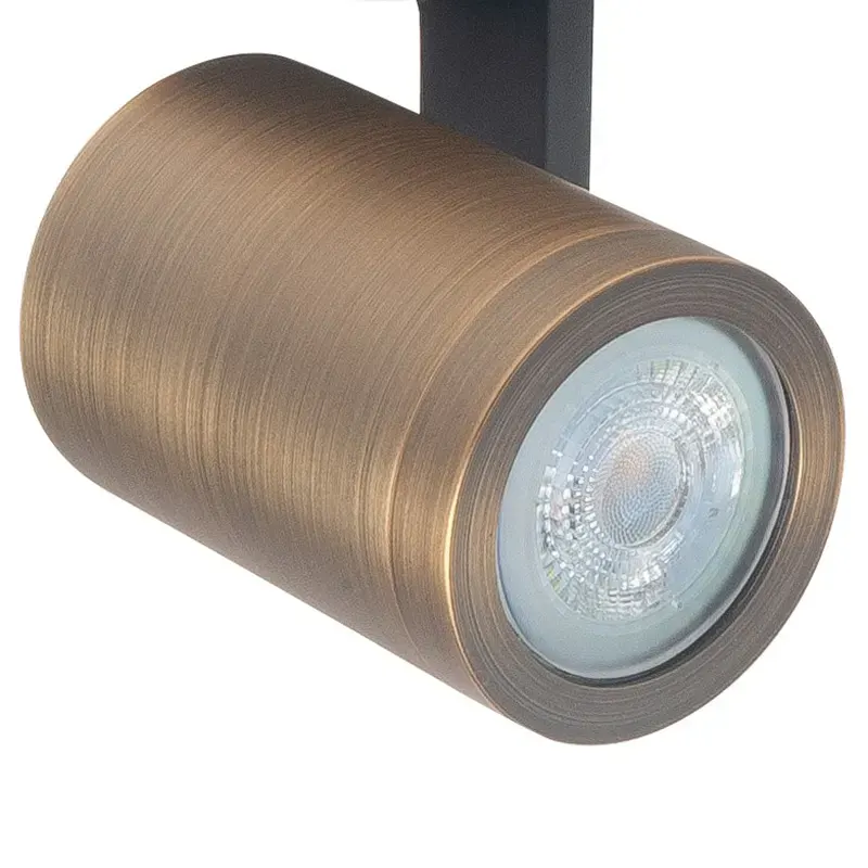 Highlight spot HALO - 3 lichts - 25 x 15 cm - zwart brons