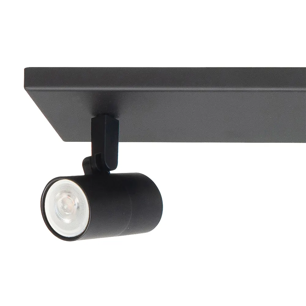 Highlight spot Picollo - 3 lichts - 40 x 11 cm - zwart