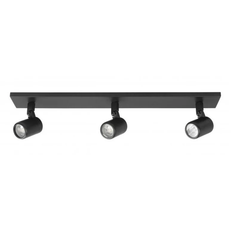 Highlight spot Rain - 3 lichts - 65 x 15 cm - zwart