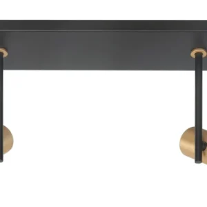 Highlight spot Trend - 2 lichts - 40 x 24 cm - zwart goud