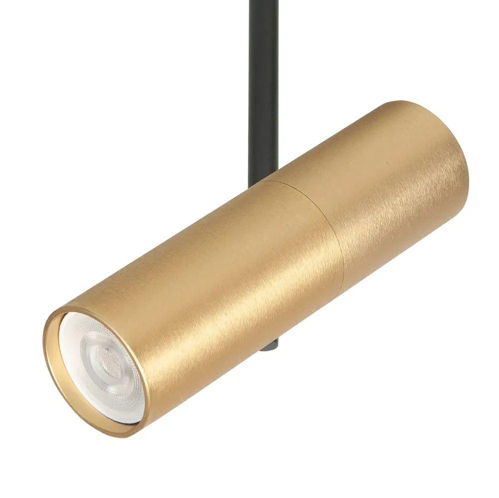 Highlight spot Trend - 1 lichts - 10 x 24 cm - zwart goud