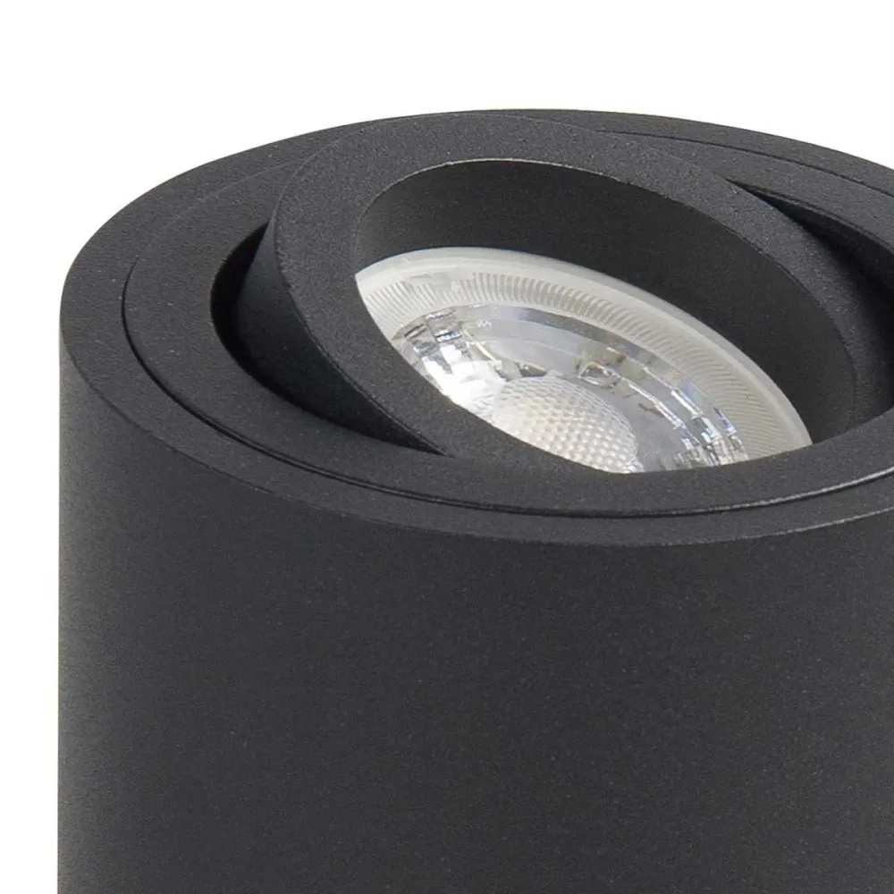 Highlight tafellamp Rebel - 1 lichts - 8 x 9.5 cm - zwart