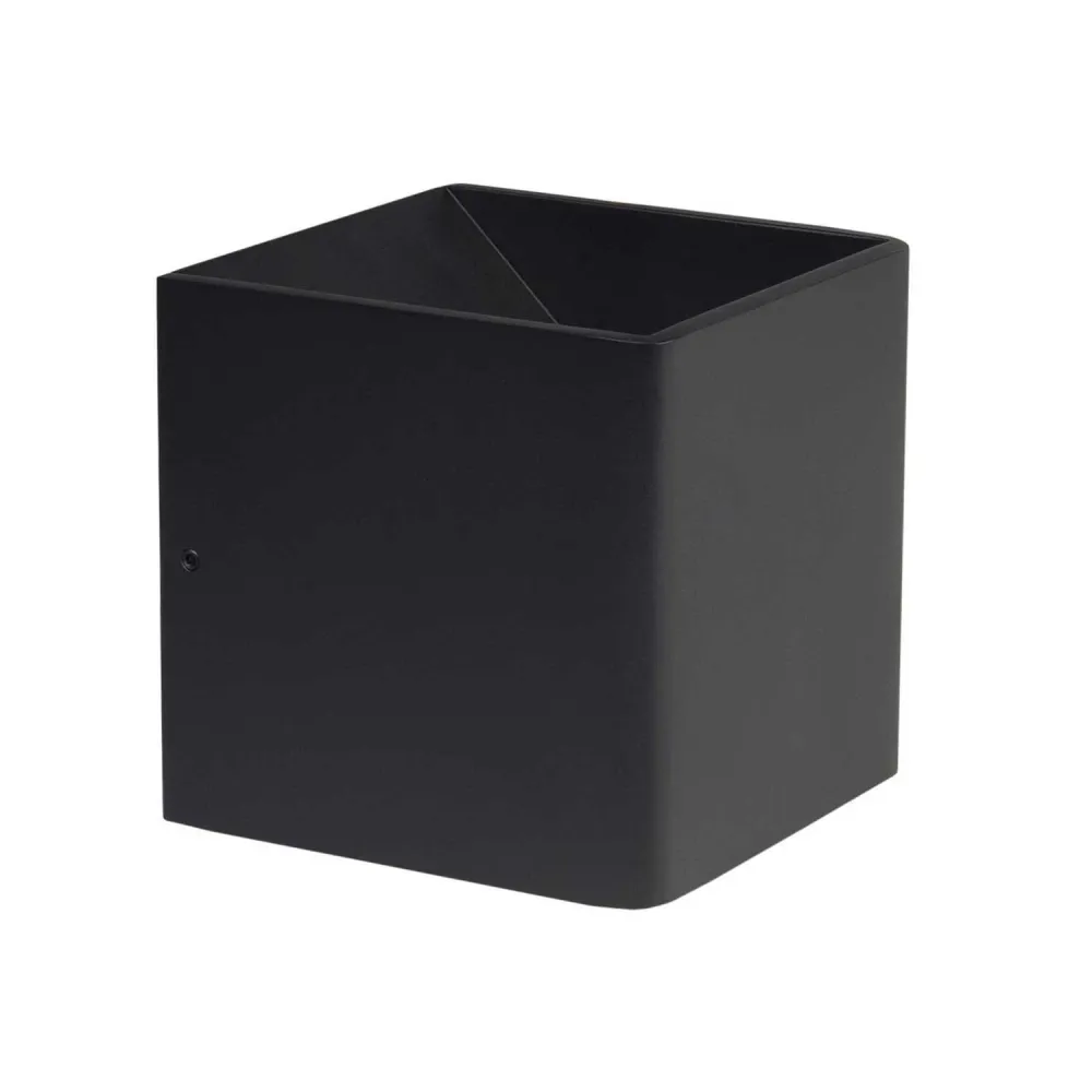 Highlight wandlamp Stretto - 1 lichts - 10 x 10 cm - zwart