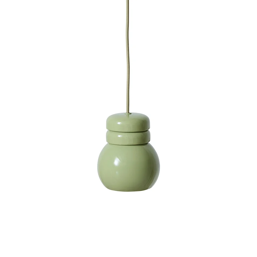 HKLIVING Bulb hangamp – pistachio