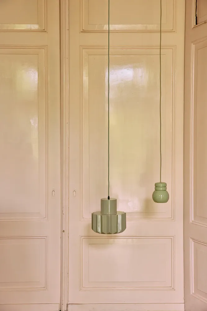 HKLIVING Bulb hangamp – pistachio