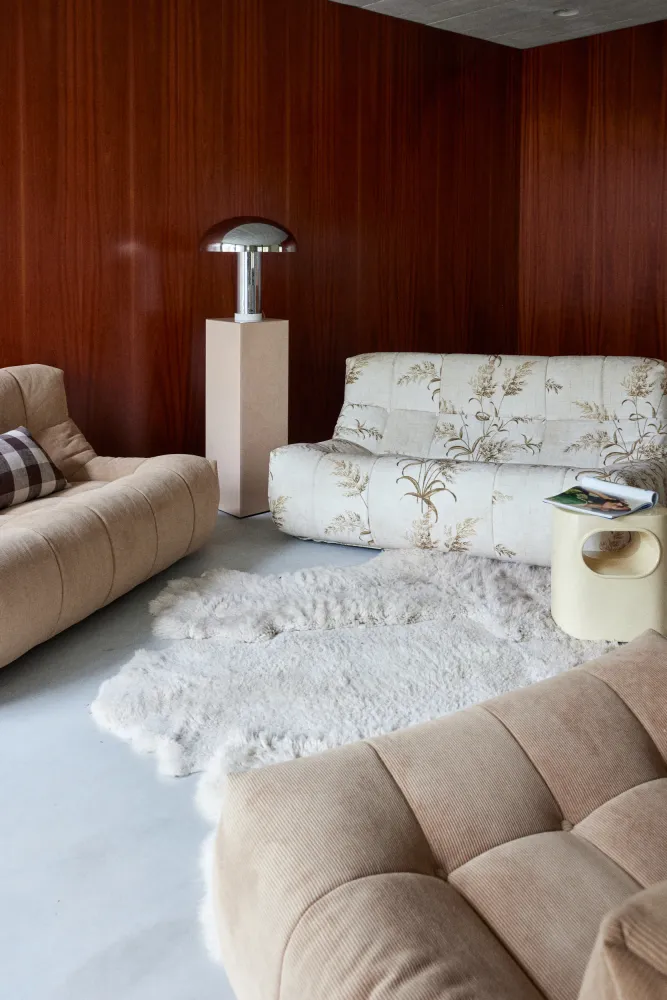 HKLIVING tafellamp Lounge – chroom