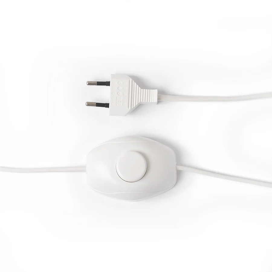 HKLIVING vloerlampvoet Cone – creme – groot