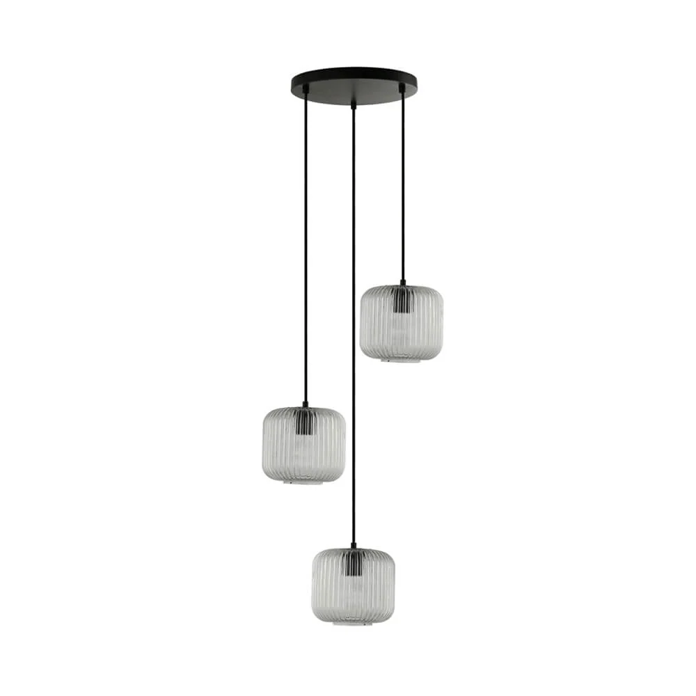 HOME DELUXE Hanglamp van glas LILY - Transparant