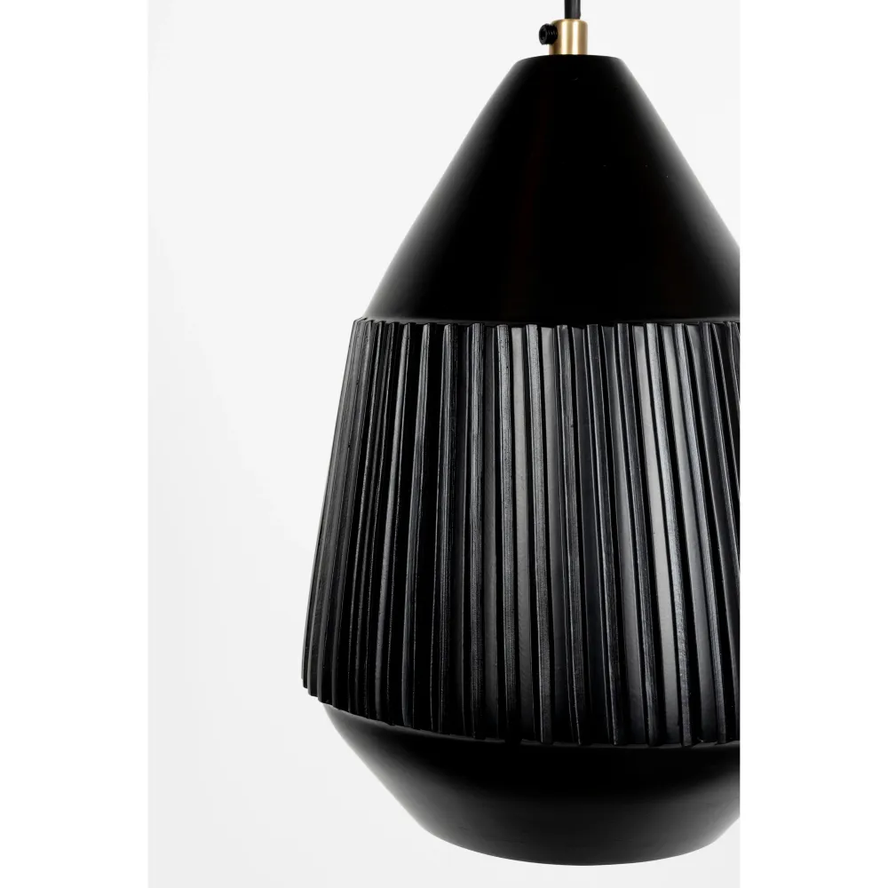 Housecraft Living Aysa Hanglamp Lang Zwart
