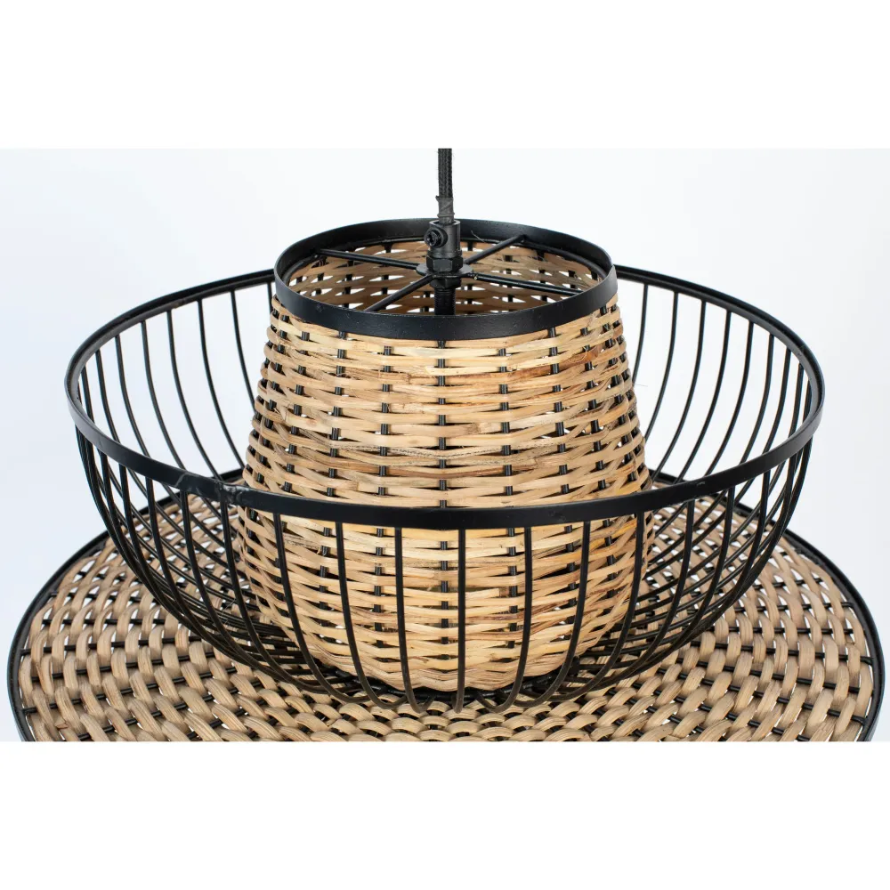 Housecraft Living Carmen Hanglamp L - Zwart