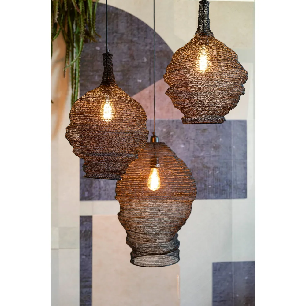 Housecraft Living Lena Hanglamp L Zwart