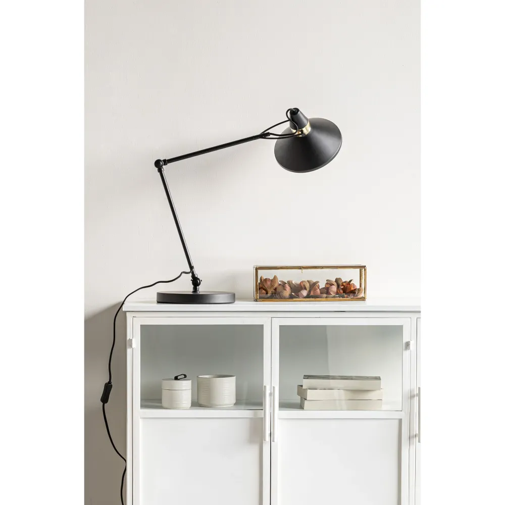 Housecraft Living tafellamp Jona - zwart
