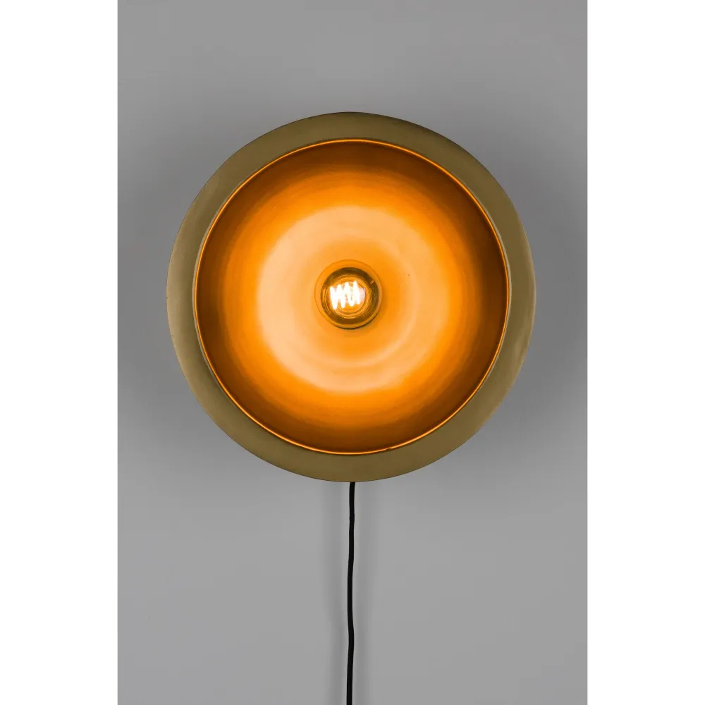 Housecraft Living Wandlamp Sunny Rond L - Zwart