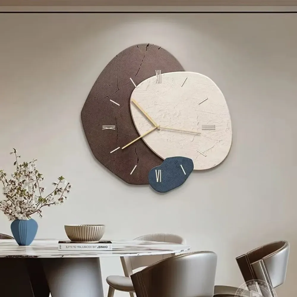 Houten Wandklok met LED Lamp | Stijlvol & Praktisch Design