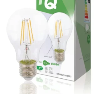Hq Hqlfe27A60002 Led Retro Filament Lamp E27 A60 6 W 806 Lm 2700 K