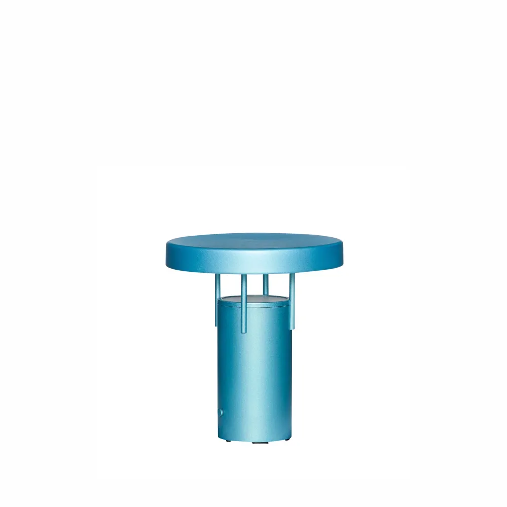 Hübsch draagbare lamp BringMe - ijzer/polycarbonaat - ø18xh20cm, led Hubsch