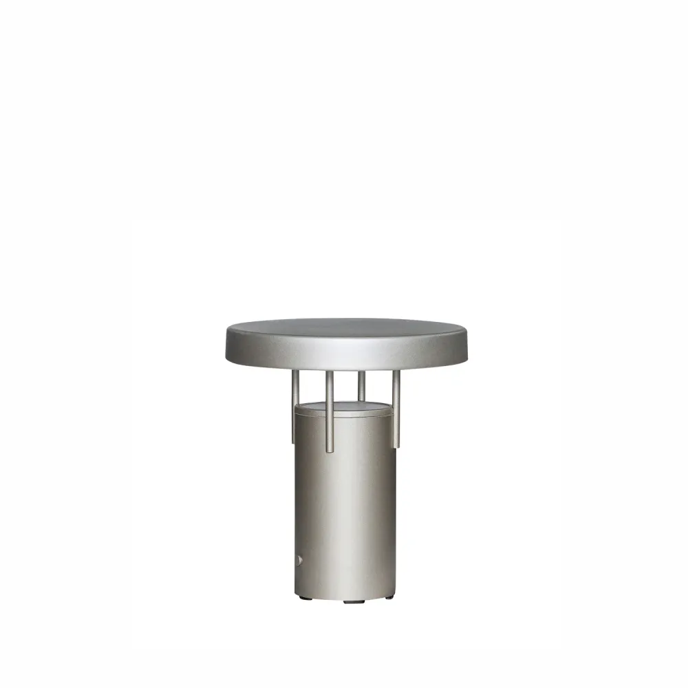 Hübsch draagbare lamp BringMe - ijzer/polycarbonaat - ø18xh20cm, led Hubsch