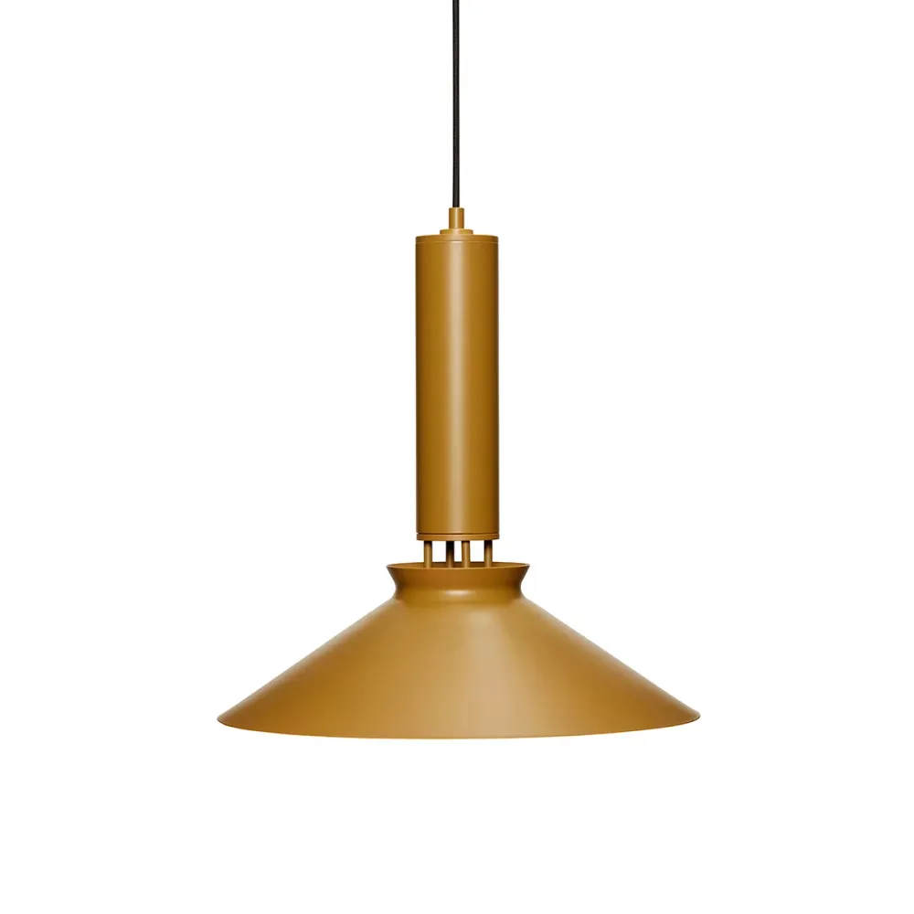 Hübsch hanger Coney - aluminium/ijzer - ø40xh42cm Hubsch