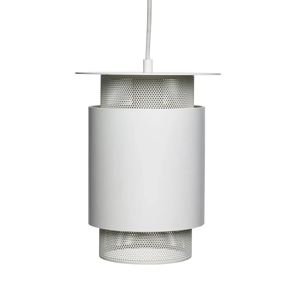 Hübsch hanger Edge - ijzer - ø20xh26cm, e27/40w Hubsch