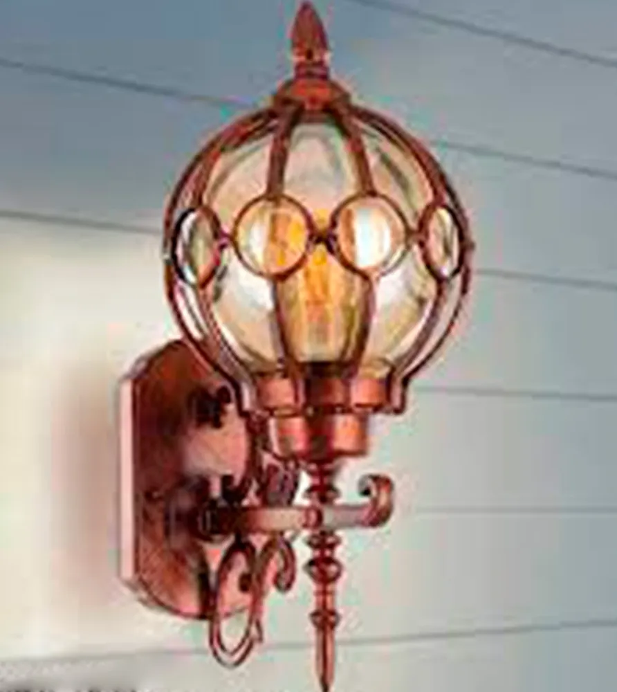 FAROL COLONIAL OCRE E27 40W IIDSA