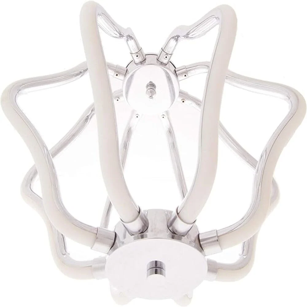 LUM COLGANTE DE LED 8X7W 4000K CON FIGURA ESTILO CURVEADO IIDSA