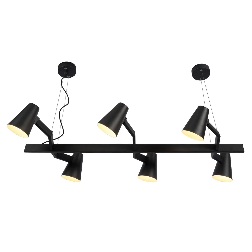 it's about RoMi hanglamp Biarritz - zwart - 120x65x16cm