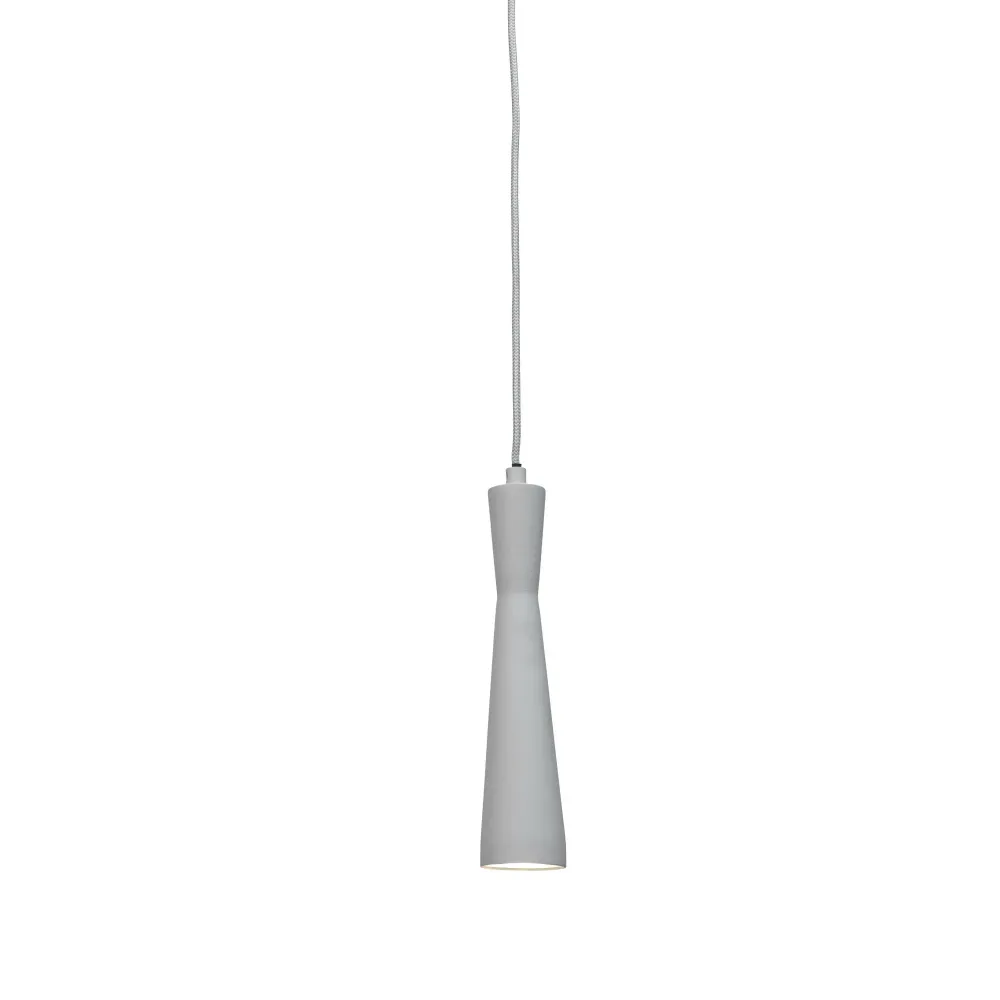it's about RoMi hanglamp BORDEAUX - grijs - Ø6cm
