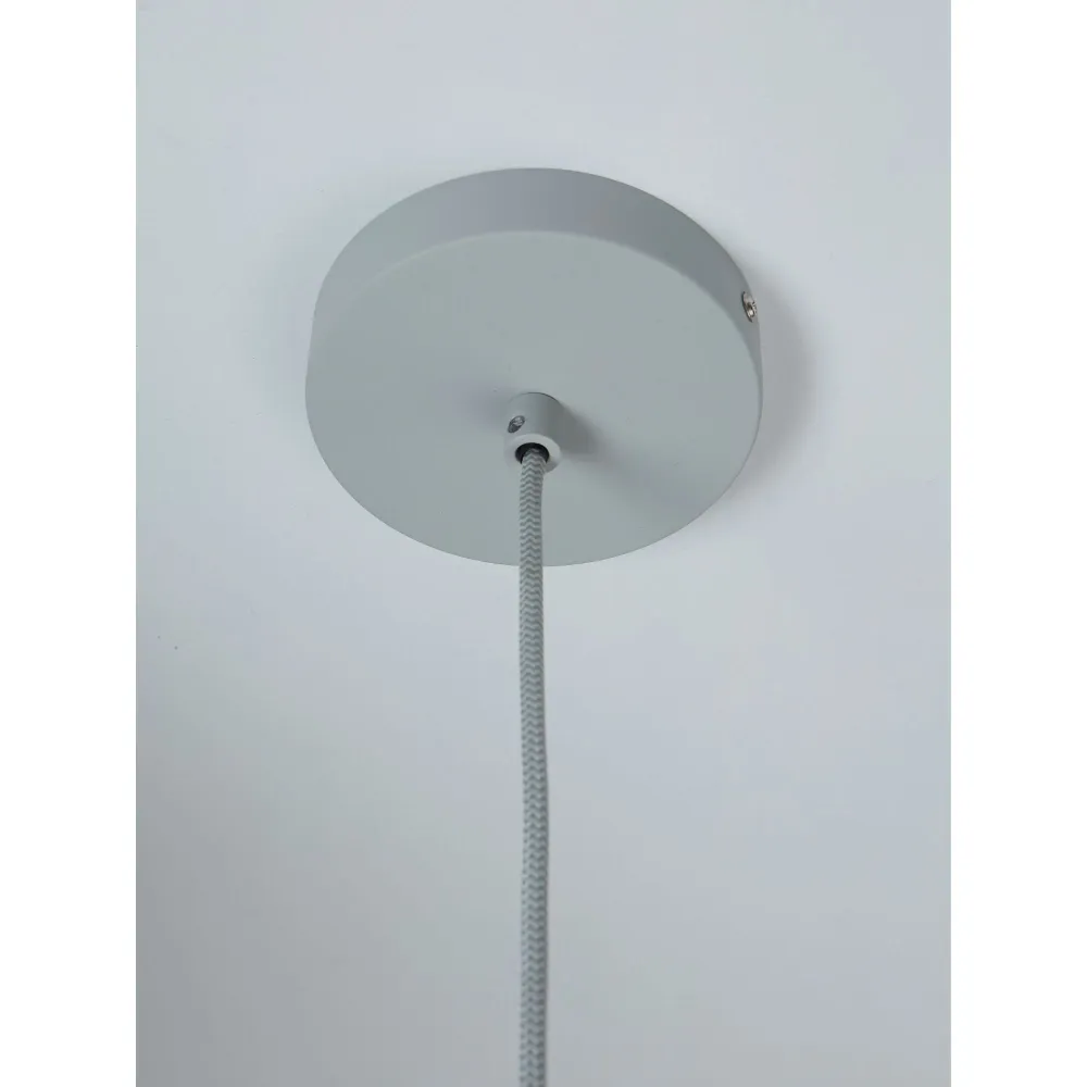 it's about RoMi hanglamp BORDEAUX - grijs - Ø6cm