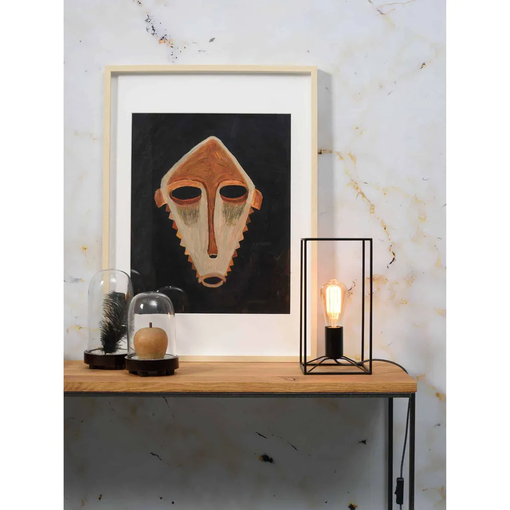 it's about RoMi tafellamp Antwerp - zwart - 15x15x30cm